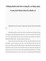 Những hình ảnh thơ tráng lệ và lãng mạn trong bài Đoàn thuyền đánh cá pot