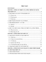 Thiết kế trạm biến áp trung gian 1103522 KV – 40 MW xã ngọc sơn – gia lộc – hải dương