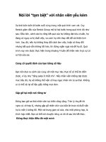 Nói lời “tạm biệt” với nhân viên yếu kém pot