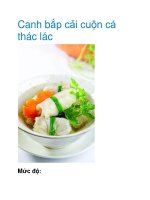 Canh bắp cải cuộn cá thác lác docx