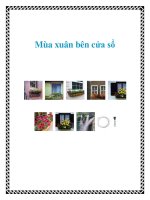 Mùa xuân bên cửa sổ pdf