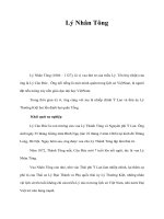 Lý Nhân Tông docx