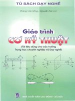 giáo trình cơ kỹ thuật