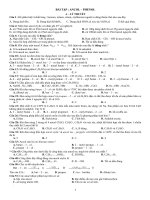 bài tập hoá học ancol - phenol doc