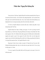 Nhà thơ Nguyễn Khuyến pptx