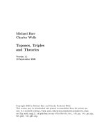 toposes, triples and theories - m. barr, w. wells