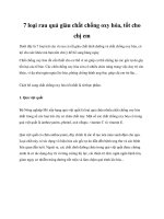 7 loại rau quả giàu chất chống oxy hóa, tốt cho chị em doc