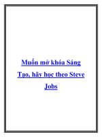 Muốn mở khóa Sáng Tạo docx