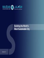 Building the World’s Most Sustainable City potx