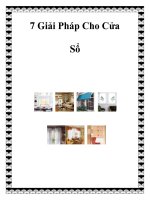 7 Giải Pháp Cho Cửa Sổ pdf