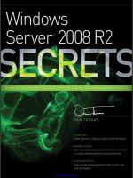 Windows Server 2008 R2 Secrets pptx