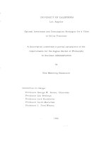 A dissertation submitted in partial satisfaction of the requirements for the degree Doctor of Philosophy in Business Administration potx