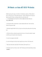 50 Bước cơ bản để SEO Website ppt