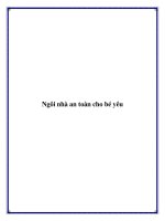 Ngôi nhà an toàn cho bé yêu pdf