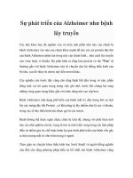Sự phát triển của Alzheimer như bệnh lây truyền pdf
