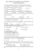 CHỦ ĐỀ: DAO ĐỘNG ĐIỀU HÒA ppt