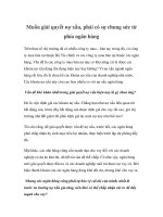 Muốn giải quyết nợ xấu, phải có sự chung sức từ phía ngân hàng pot