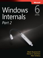 Windows® Internals Part 2 potx