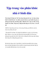 Tập trung vào phân khúc nhà ở bình dân pdf