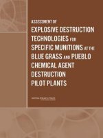 ASSESSMENT OF EXPLOSIVE DESTRUCTION TECHNOLOGIES FOR SPECIFIC MUNITIONS AT THE BLUE GRASS AND PUEBLO CHEMICAL AGENT DESTRUCTION PILOT PLANTS ppt