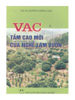 VAC tầm cao mới của nghề làm vườn pdf