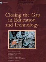 closing the gap in education and technology potx