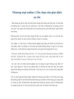 Thương mại online: Cần chọn sàn giao dịch uy tín potx