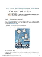 Ý tưởng trang trí phòng khách đẹp doc