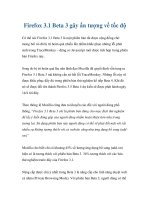 Firefox 3.1 Beta 3 gây ấn tượng về tốc độ pdf