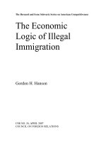 The Economic Logic of Illegal Immigration potx