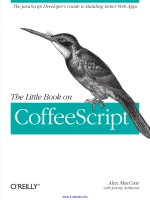 The Little Book on CoffeeScript doc