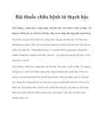 Bài thuốc chữa bệnh từ thạch hộc potx