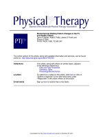 Biomechanical Walking Pattern Changes in the Fitand and Healthy Elderly docx