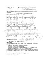 Đề Thi Thử Tuyển Sinh Lớp 10 Toán 2013 - Đề 77 ppt