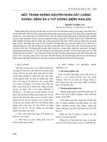 Một trong những nguyên nhân gây loãng xương: bệnh Đa u tuỷ xương (bệnh Kahler) docx