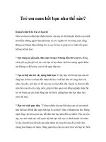 Trẻ em nam kết bạn như thế nào? doc