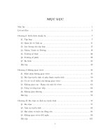 giáo trình đại số tuyến tính