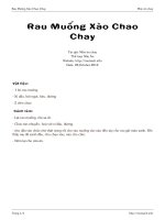 Rau Muống Xào Chao Chay potx