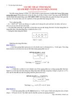 VÀI THỦ THUẬT TÍNH NHANH QUANH HIỆN TƯỢNG QUANG ĐIỆN pdf