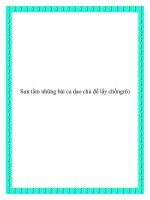 Những bài ca dao phận con gái khi lấy chồng pot