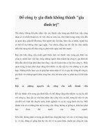 Để công ty gia đình không thành 