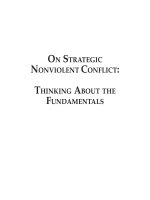 On Strategic Nonviolent Conflict -Thinking About the Fundamentals potx