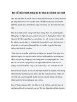 Trẻ dễ mắc bệnh mùa hè do cha mẹ chăm sai cách ppt