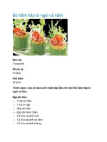 Bò hầm hấp bí ngòi và nấm pdf