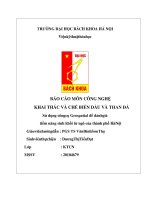 báo cáo sử dụng công cụ geospatial để đánh giá tiềm năng sinh khối từ ngô của thành phố hà nội