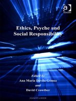 ETHICS, PSYCHE AND SOCIAL RESPONSIBILITY pptx