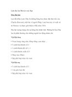 Làm địa lan Mexico cực đẹp pptx