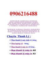 Thanh Lý Máy Tính giá cao Hà nội pdf