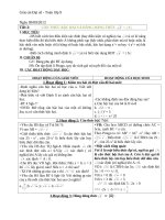 giáo án môn toán lớp 9 chương 1 bài căn thức bậc hai và hằng đẳng thức