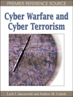 cyber warfare & cyber terrorism